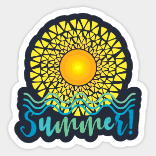 Summertime Sticker